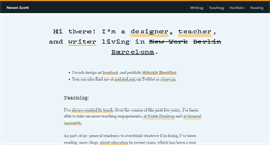 Desktop Screenshot of nevanscott.com